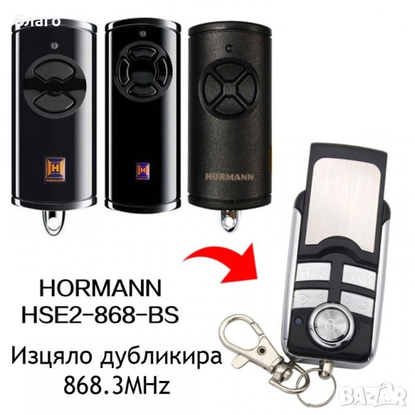 Дистанционно за Horman BS - 868.3 МHz, снимка 1