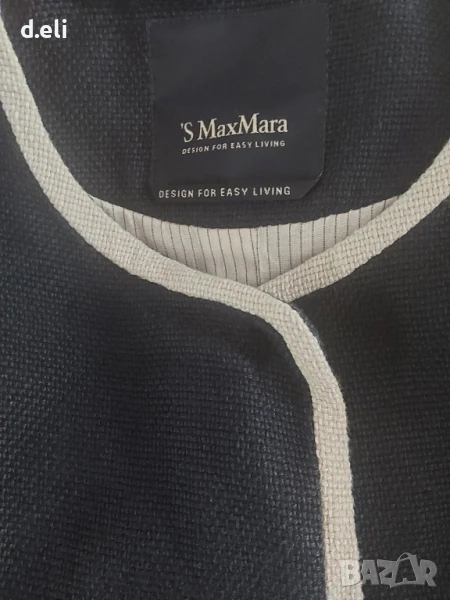 Max Mara Original Size M 100% Лен Ново манто, снимка 1
