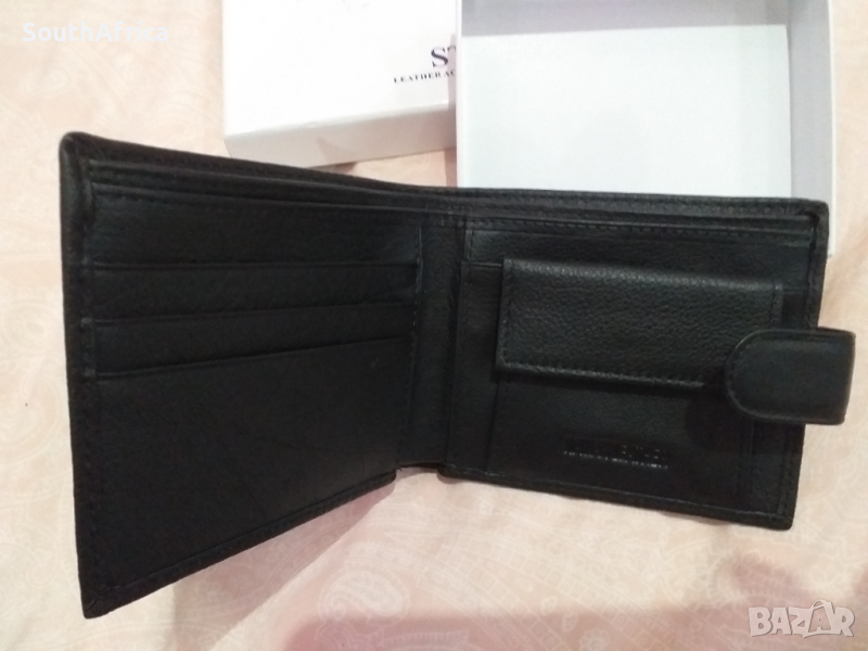 Мъжки портфейл-естествена кожа-Нов!, снимка 1