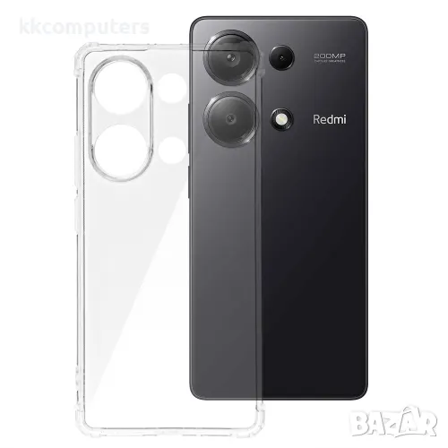 Калъф силикон Anti Shock 1,5мм прозрачен за Xiaomi Redmi Note 13 4G Баркод : 3128882, снимка 1