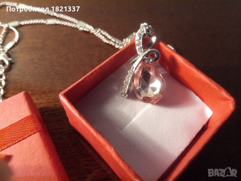 Колие с кристал , снимка 1