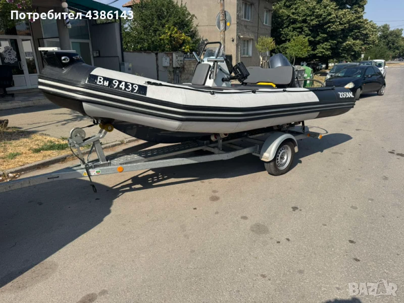 Продавам надуваема лодка рип Zodiac, снимка 1