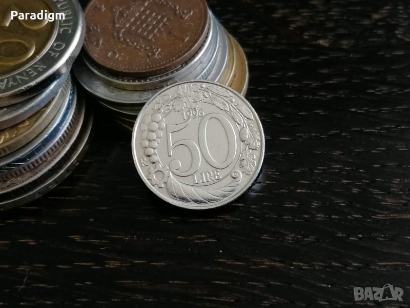 Монета - Италия - 50 лири | 1996г., снимка 1