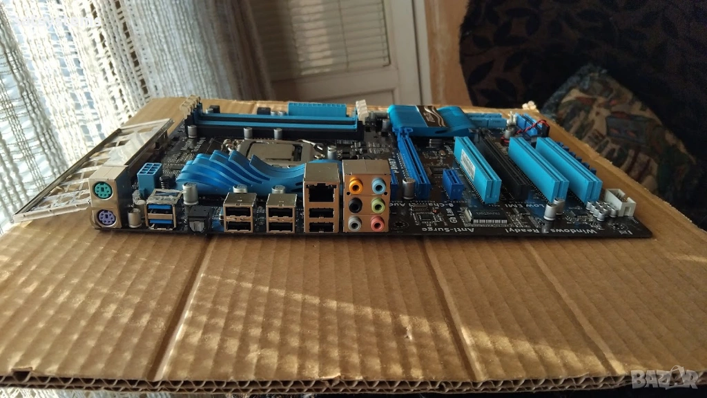 Дънна платка Asus P8H67 Socket LGA1155 CPU+FAN+RAM, снимка 1