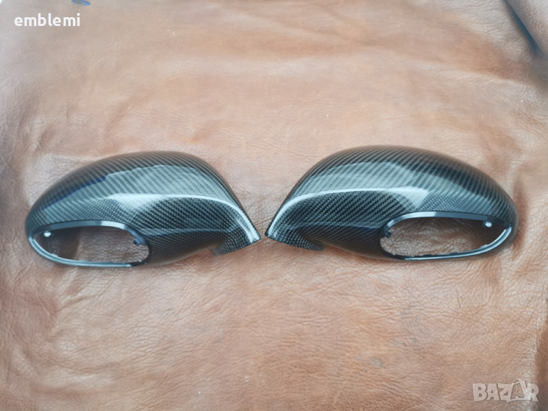 Карбонови огледала Porsche 911 981 Boxster Spyder Carrera GT Cayman, снимка 1