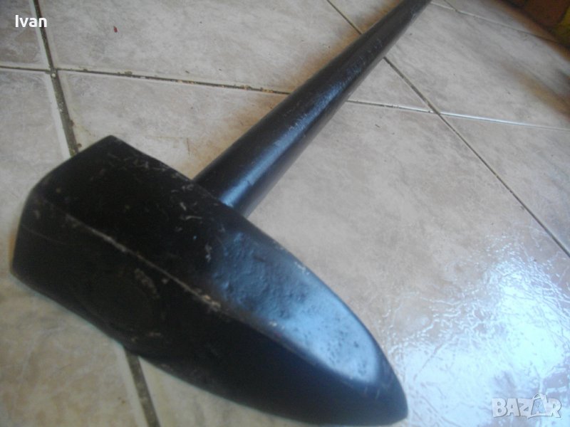 Нов Метален Олекотен Голям Чук-72см/3,0кг-Тип Шлосерски-Метална Дръжка/Глава 145х45х45мм, снимка 1