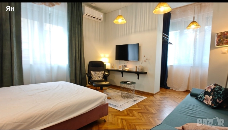 продажба тристаен апартамент Пловдив център капана разработен бизнес аairbnb, снимка 1