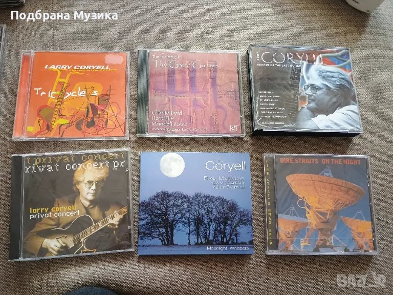 Larry Coryell 5 Albums + Dire Straits on the Night , снимка 1