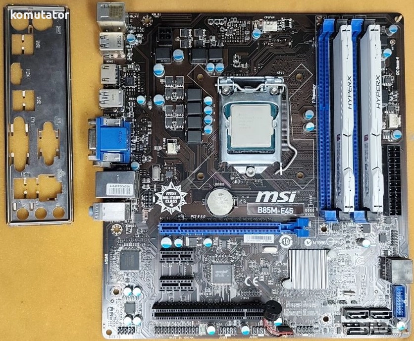 дънна платка MSI B85M-E45,s.1150, снимка 1