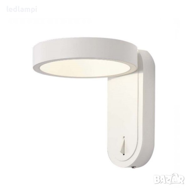 LED Аплик 5W Бял 2in1 Смяна На Светлината, снимка 1