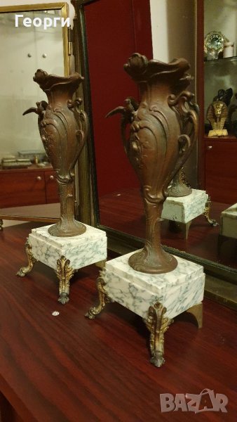 Антикварни френски вази , снимка 1