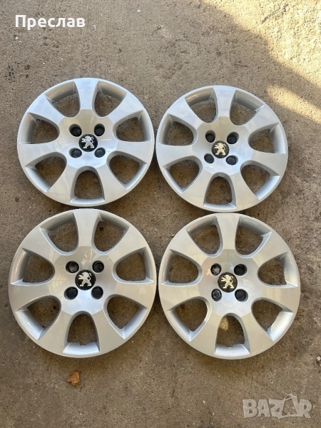 4 броя оригинални тасове за Peugeot 16, снимка 1