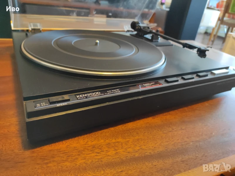 Грамофон Kenwood KD-52FB direct drive + подарък слушалки, снимка 1