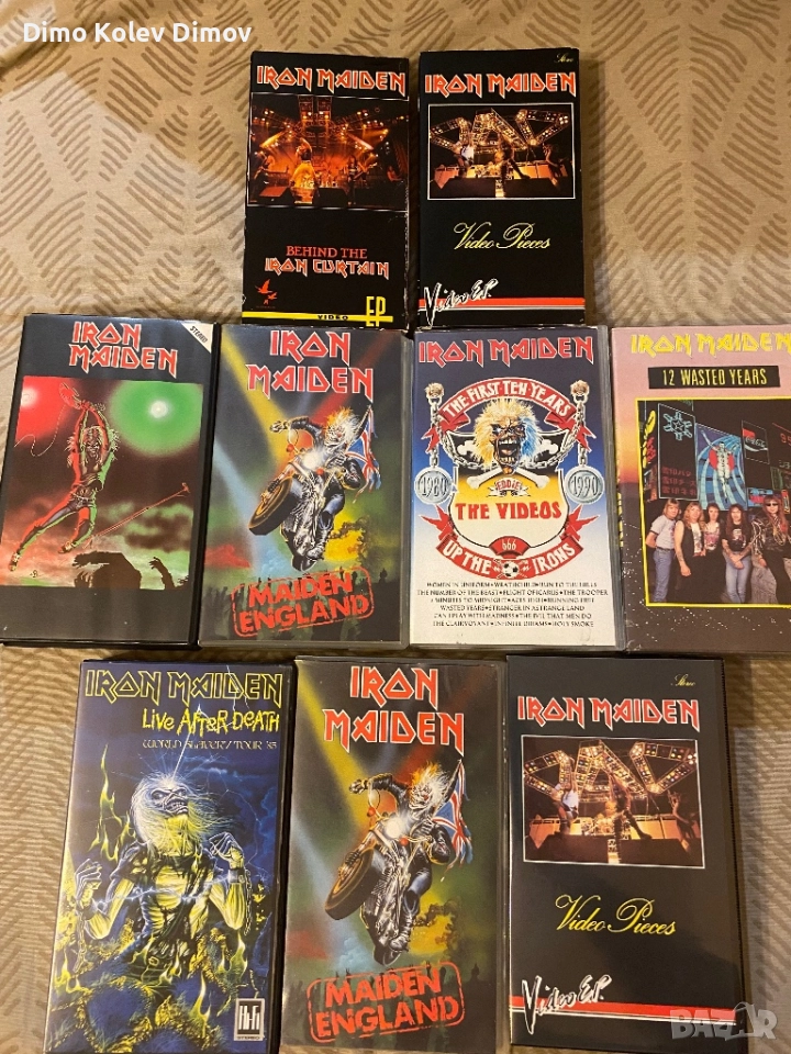 IRON MAIDEN VHS Колекция. Оригинали!, снимка 1