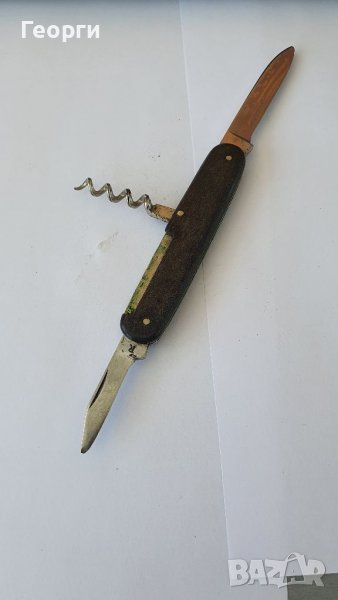 Антикварно джобно ножче Solingen Posterei Protea, снимка 1