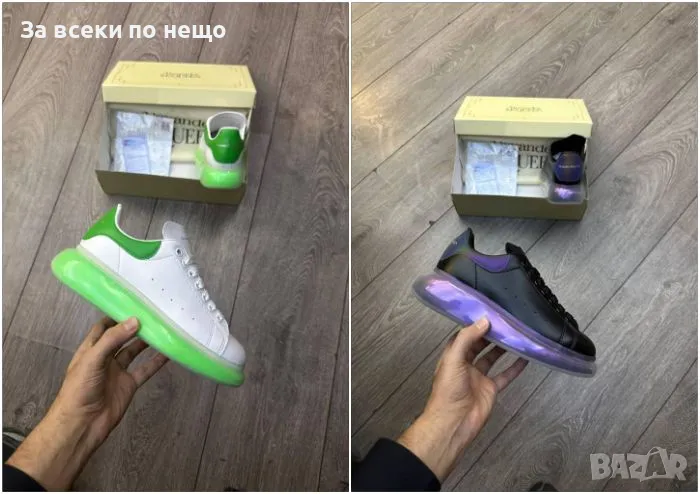 Alexander McQueen Дамски Маратонки👟Дамски Спортни Обувки Александър Макуин - 2 Налични Цвята, снимка 1