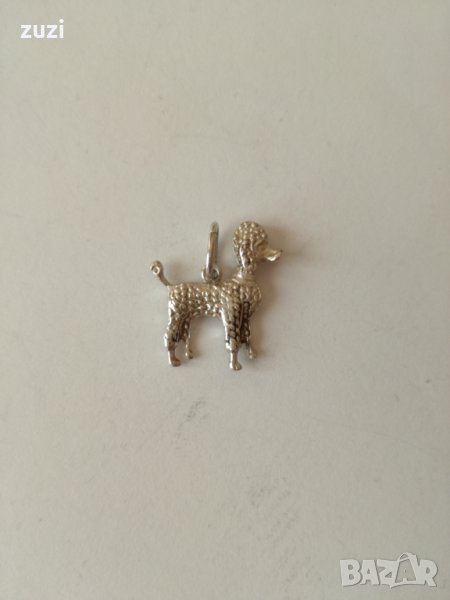Сребърен медальон Куче - 925  сребро, снимка 1