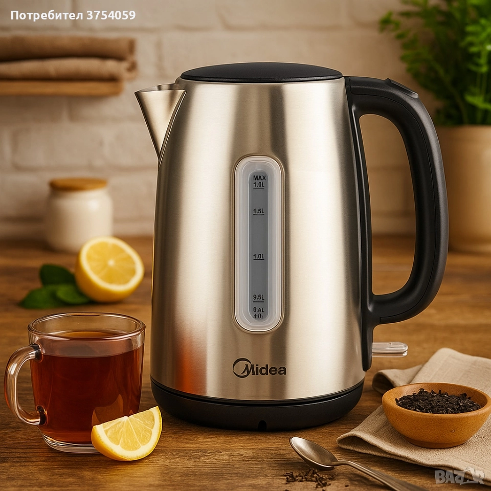 Електрическа кана Midea MK-17S30D2, снимка 1