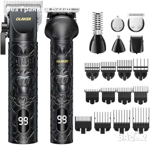 Нов Професионален тример 6 в 1 за брада коса, безжичен мощен уред мъже, снимка 1