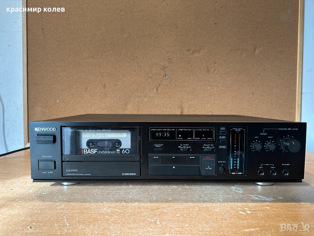 стерео касетен дек "Kenwood KX-660HX", снимка 1