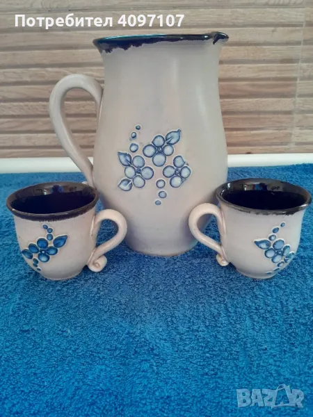 Кана с две чаши , снимка 1