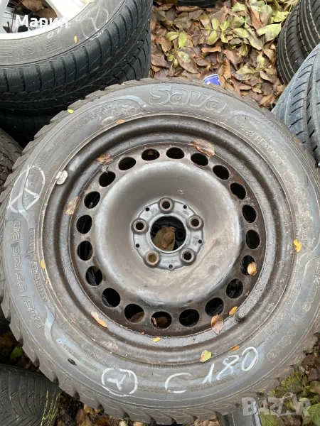 16 цола зимни гуми с джанти 5х112, снимка 1