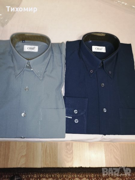 Мъжки ризи с дълъг ръкав, снимка 1