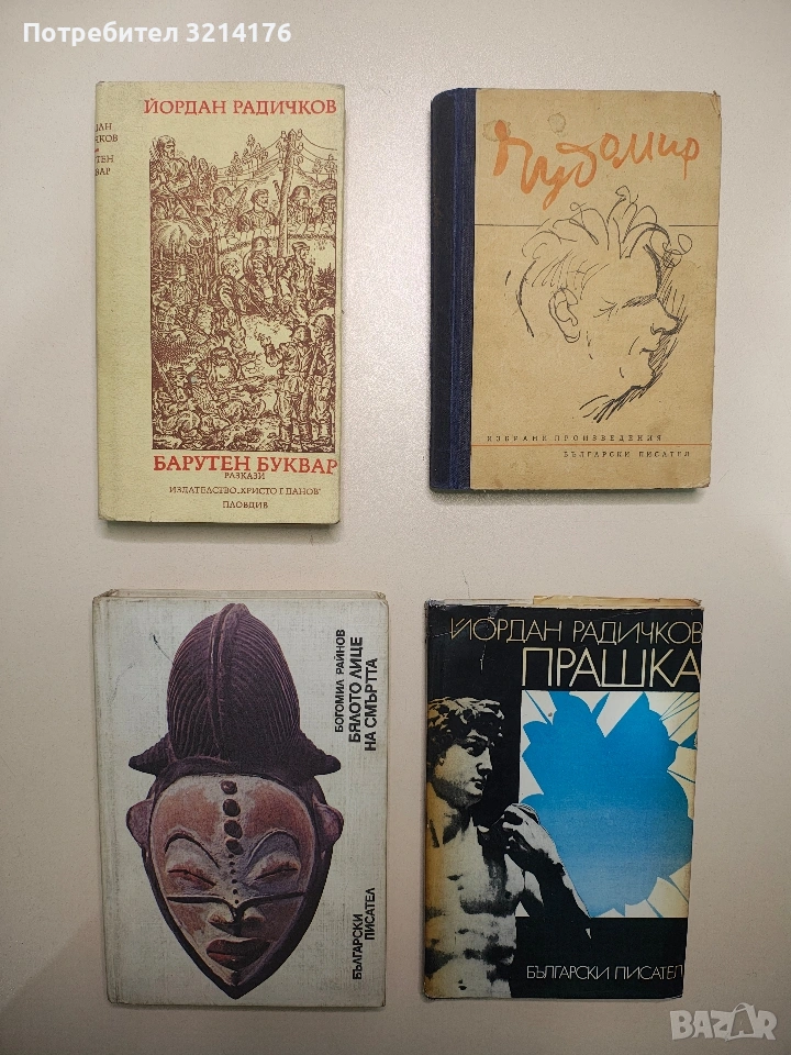 Прашка - Йордан Радичков, снимка 1