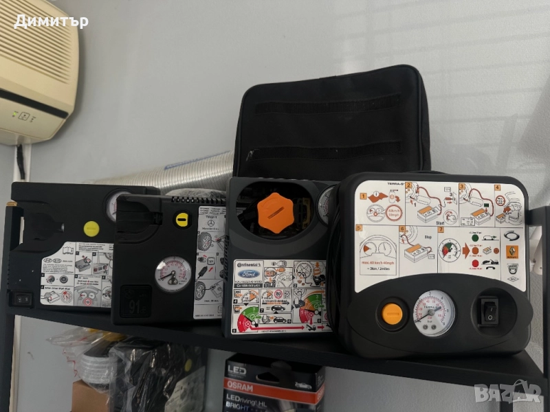 Компресорчета за гуми 12 волта, снимка 1