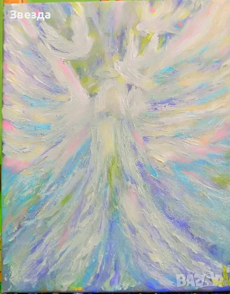 Картина "Ангел на Божествената любов", снимка 1