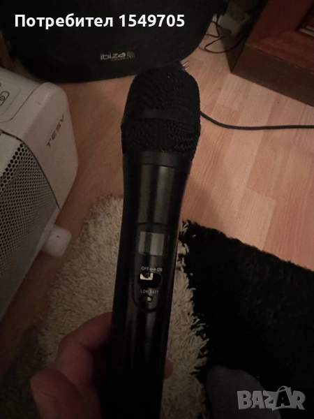 Продавам микрофон с маика, снимка 1