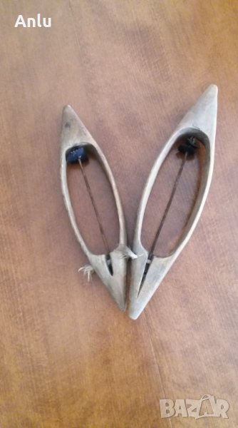 Автентични, дървени совалки за стан на 70 -80 години, снимка 1