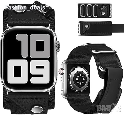Нова Стилна Каишка за часовник Apple Watch 38-41mm: Винтидж Рок , снимка 1