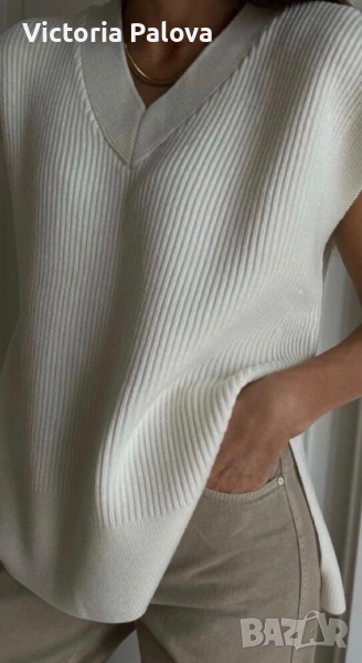 Пуловер без ръкави ,тренд, снимка 1