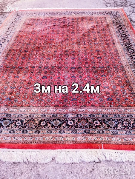 Ръчно тъкан вълнен килим.Ирански.Топ качество за ценители., снимка 1