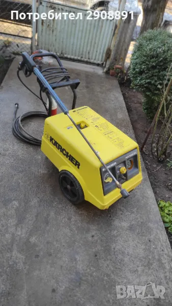 Водоструйка karcher hd 1000 sei, снимка 1