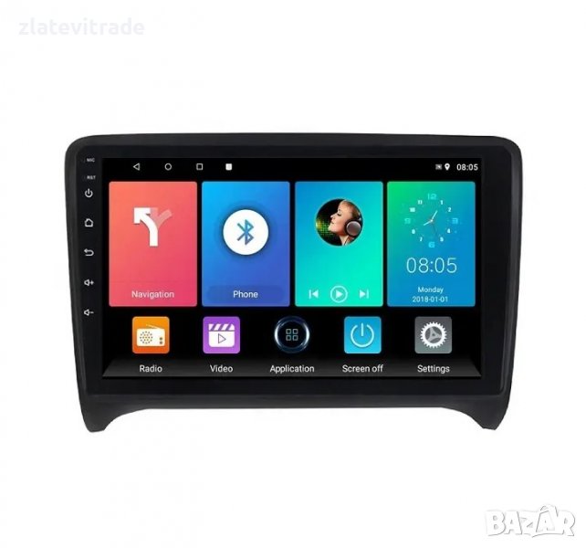 AUDI TT MK2 8J 2006-2014 9" - АНДРОИД НАВИГАЦИЯ, 9527, снимка 1