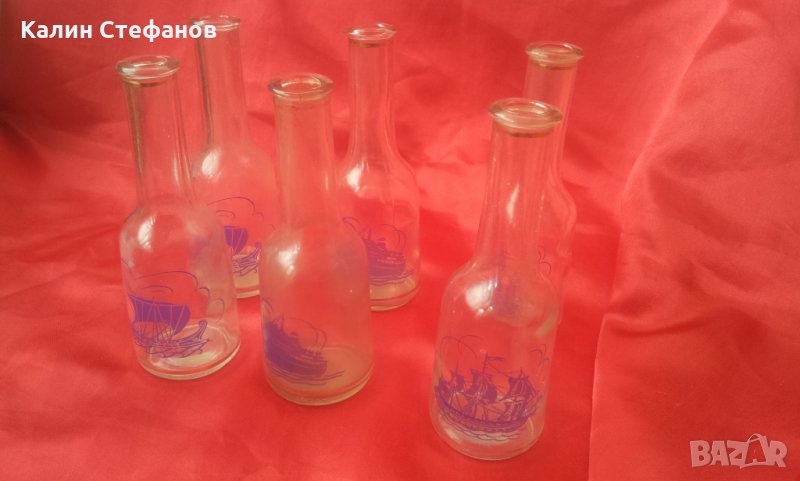 Юзчета от едно време, 100 мл с кораби печат 2 бр, снимка 1