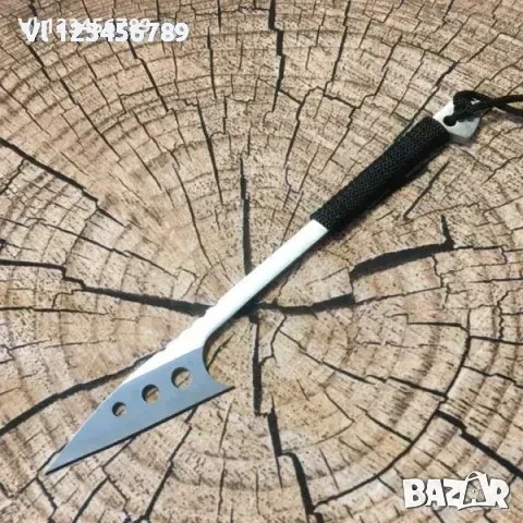 Нож за скрито носене на врата 59х180 мм/Връх харпун, снимка 1