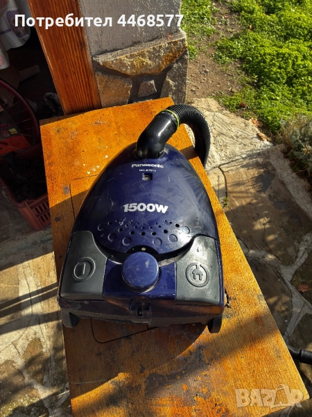 Panasonic прахосмукачка 1500W използвана, снимка 1