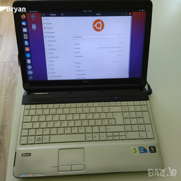 Fujitsu Lifebook A530 Лаптоп, снимка 1