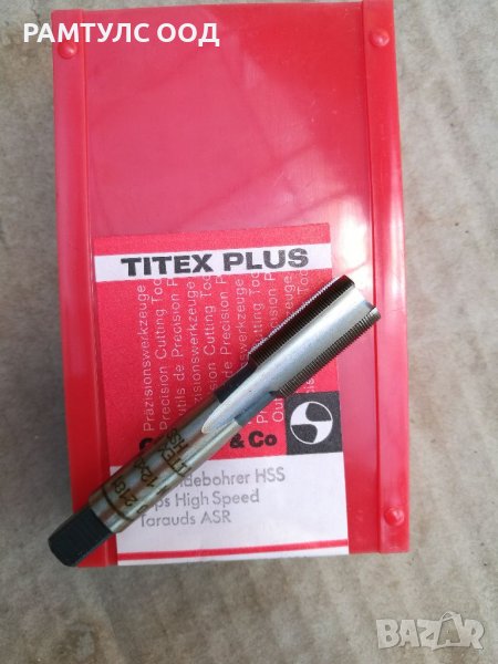 метчик TITEX PLUS 12х0.5-16х0.5-16х0.75-18х0.75, снимка 1