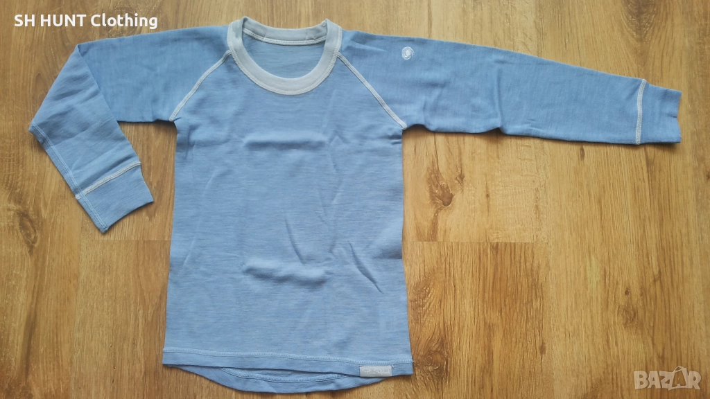 Pierre Robert Kids Thermo 100% Merino Wool размер 5-6 г / 110 - 116 см детска термо блуза - 1595, снимка 1