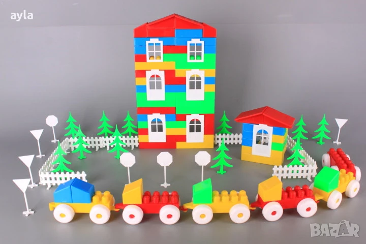 Конструктор-140 елемента, снимка 1