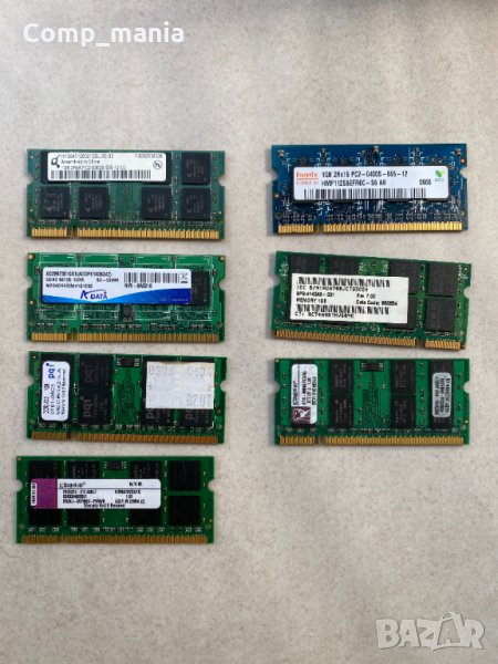 Рам памети за лаптоп 7х1GB DDR2, снимка 1