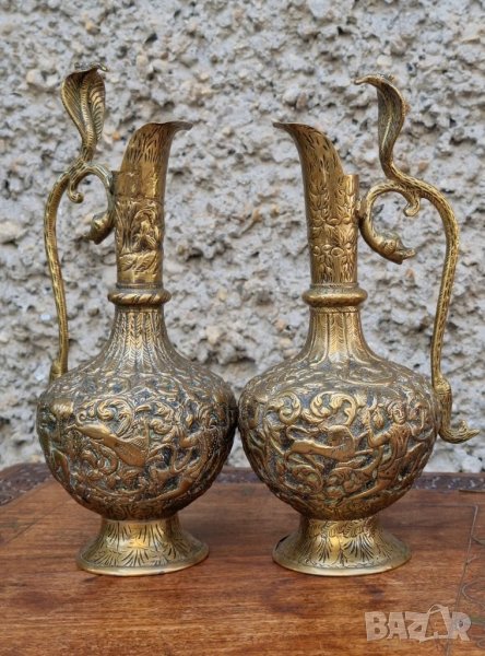 Антикварни Кани Ръчно Изработени Индия (1940-1950г), снимка 1