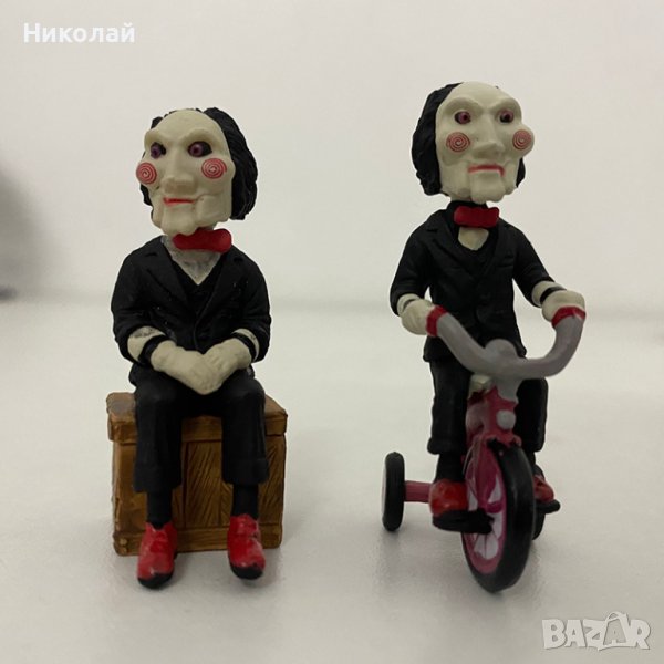 Екшън фигура SAW , убийствен пъзел , Джон Крамър , страшен филм, снимка 1