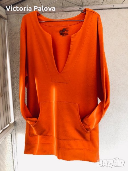 Тънко голямо худи 100% памук, снимка 1