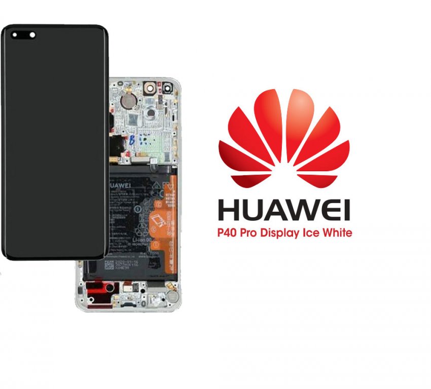 Нов 100% Оригинален LCD Дисплей за Huawei P40 Pro Дисплей + Тъч скрийн +  Рамка +Батерия Service pack в Резервни части за телефони в гр. Кърджали -  ID32014478 — Bazar.bg