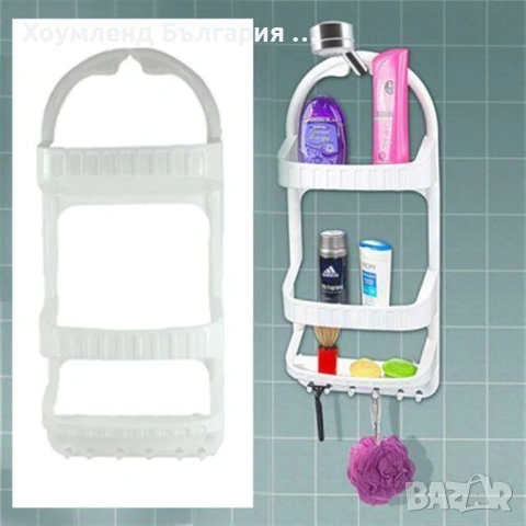 Етажерка за баня на три нива, снимка 6 - Етажерки - 54303364